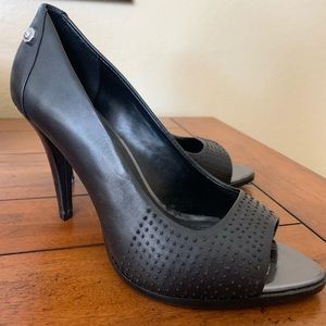 Black high heels